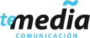 Logotipo de la Agencia teMedia Comunicación